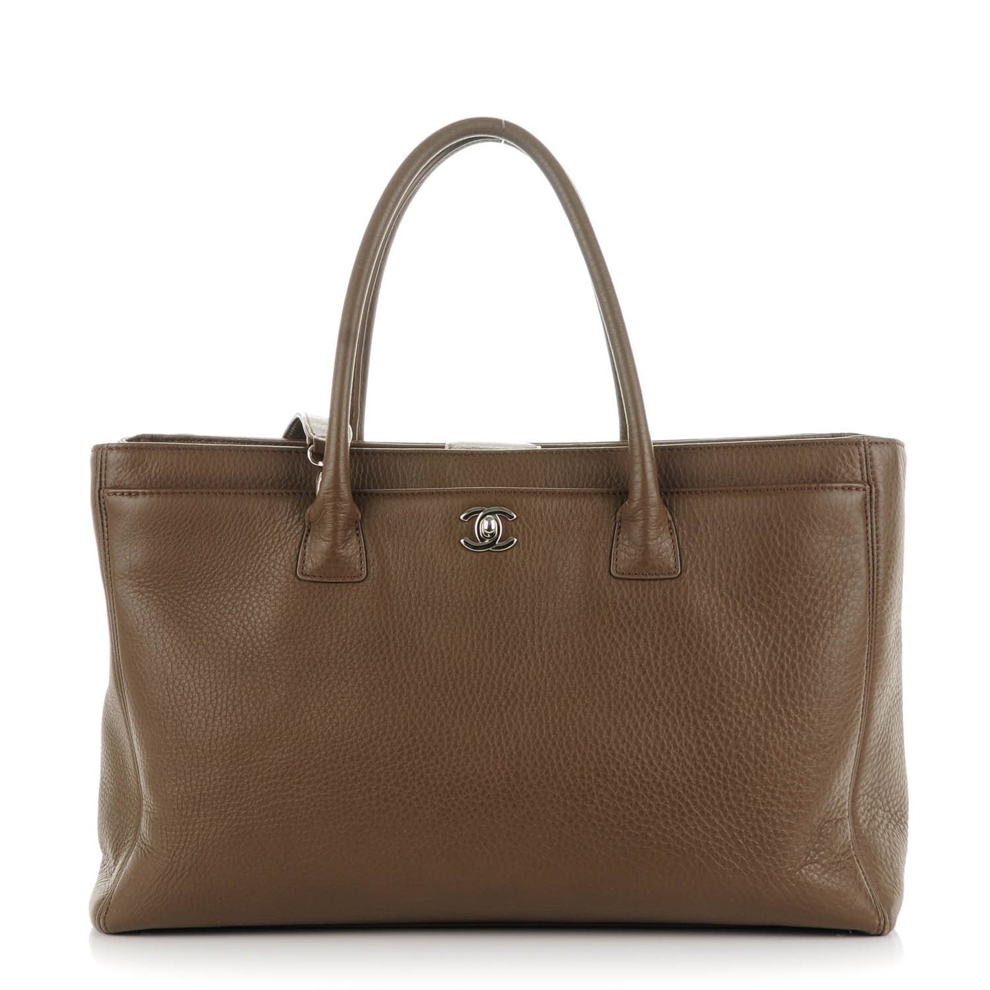 Deerskin Cerf Executive Shopper Tote Brown