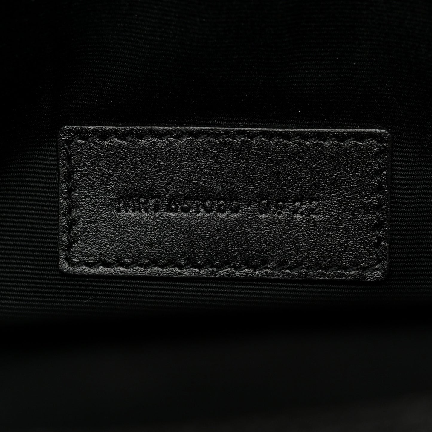 Grain De Poudre Textured Mixed Matelasse Triquilt Monogram Clutch Black