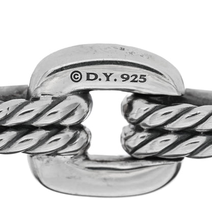 David Yurman Sterling Silver Thoroughbred Center Link Bracelet 3 of 3