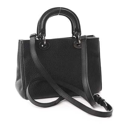 Christian Dior Bullcalf Mini Diorissimo Tote Black 2 of 9
