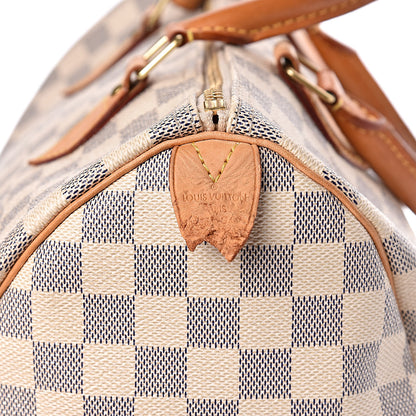 Louis Vuitton Damier Azur Speedy 30 7 of 18
