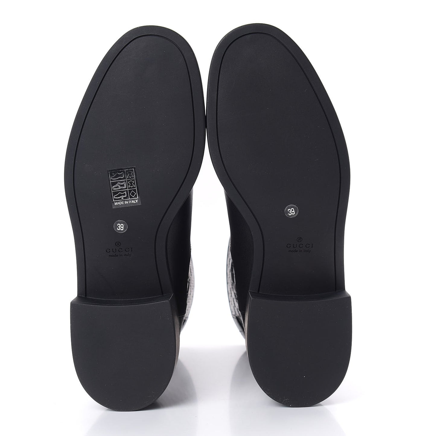 Soft Microguccissima Zip Boots 39 Black