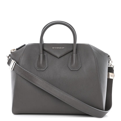 Givenchy Sugar Goatskin Medium Antigona Dark Grey 1 of 10