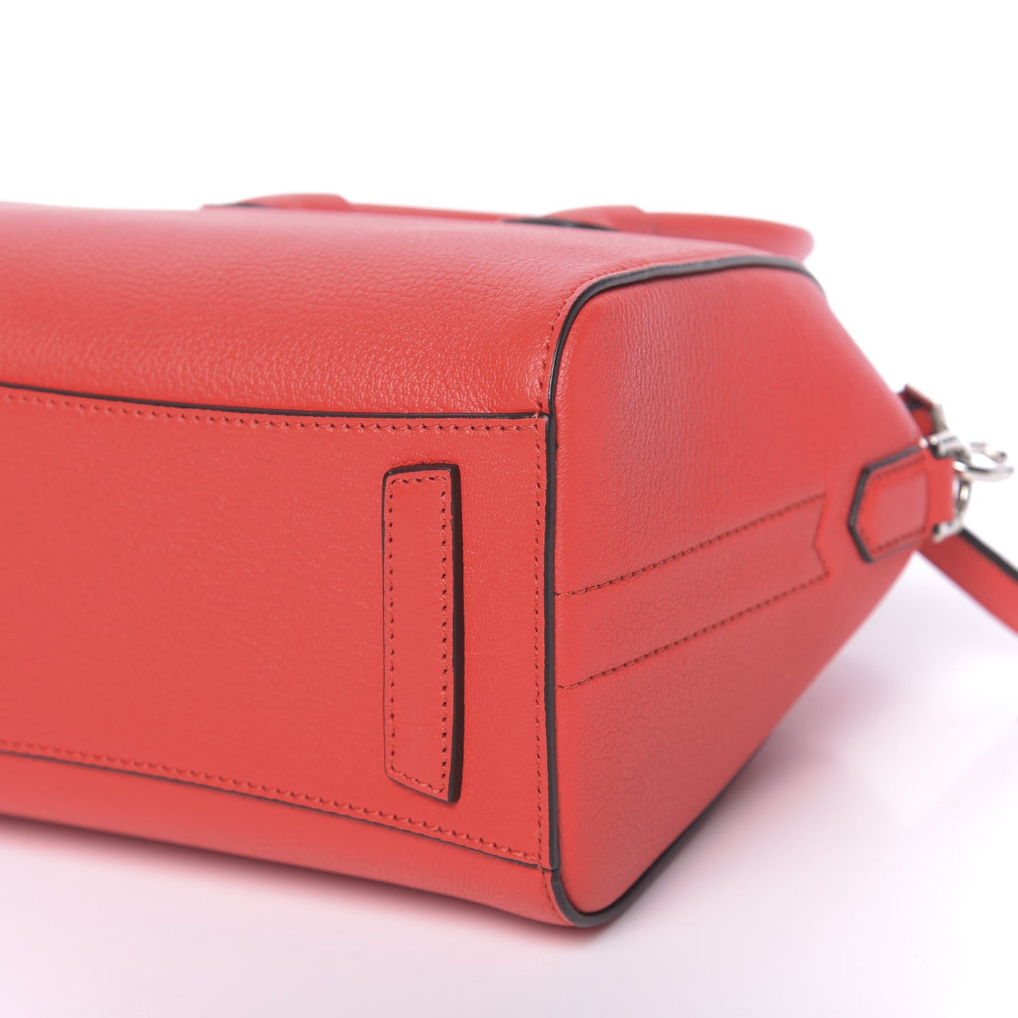 Sugar Goatskin Mini Antigona Red