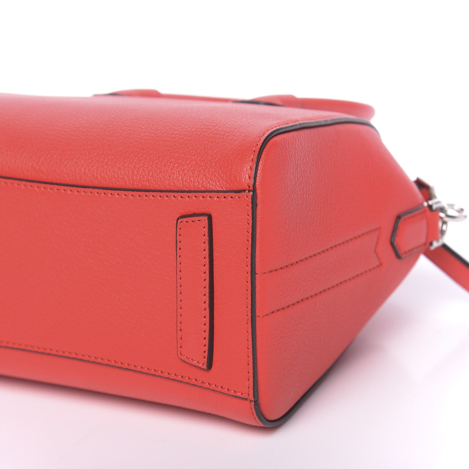 Givenchy Sugar Goatskin Mini Antigona Red 9 of 10
