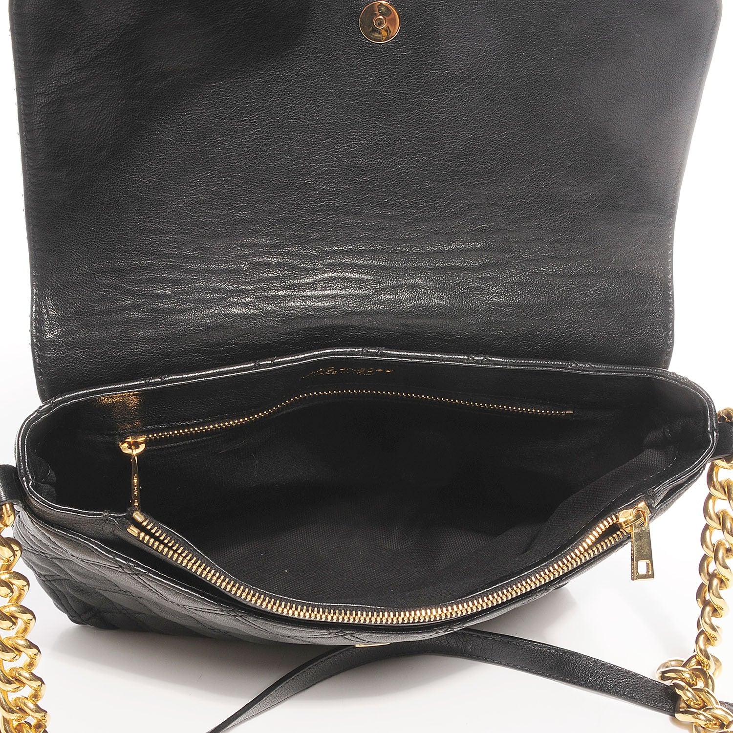 Marc Jacobs Quilted Lambskin The Large Single Flap Black 9 of 9