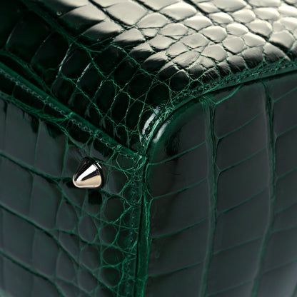 Christian Dior Alligator Medium Lady Dior Dark Green 11 of 12