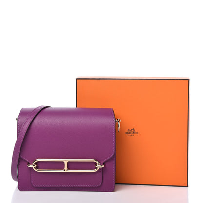 Hermes Evercolor Mini Sac Roulis Anemone 9 of 9