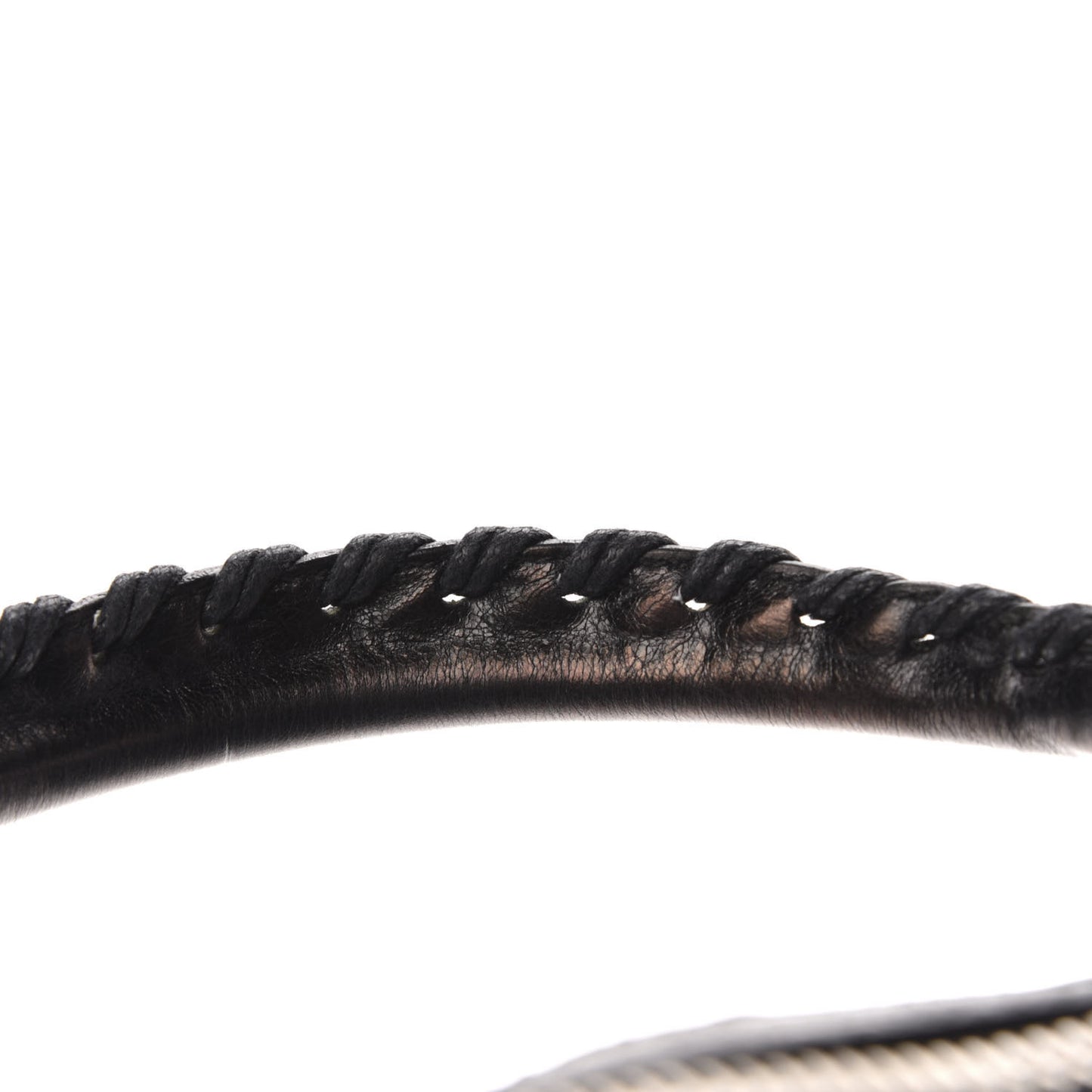 Agneau Giant 21 Silver Hardware Work Black