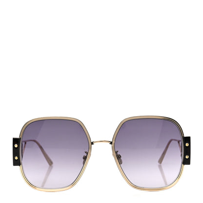 Christian Dior Butterfly 30 Montaigne S5U Sunglasses Gold Black 2 of 8