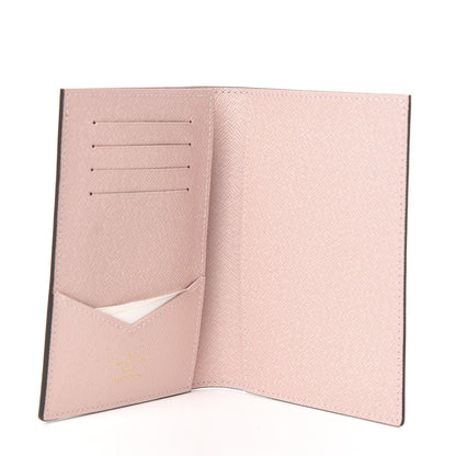 Louis Vuitton Monogram 2020 Christmas Animation Big Wheel Passport Cover Rose Ballerine 4 of 5