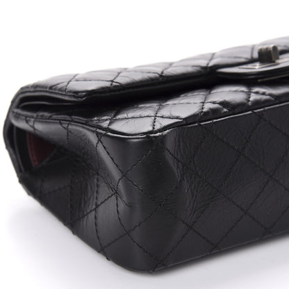 Chanel Aged Calfskin Quilted 2.55 Reissue 225 Flap Black 6 of 10