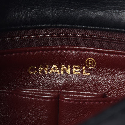 Chanel Lambskin Mini Square Flap Black 6 of 14