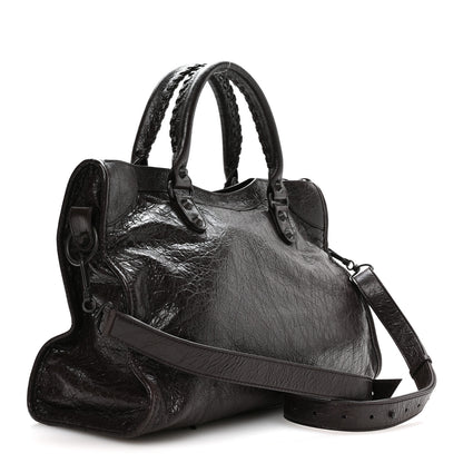 Balenciaga Agneau Arena Classic Hardware Medium Le City Espresso 3 of 10