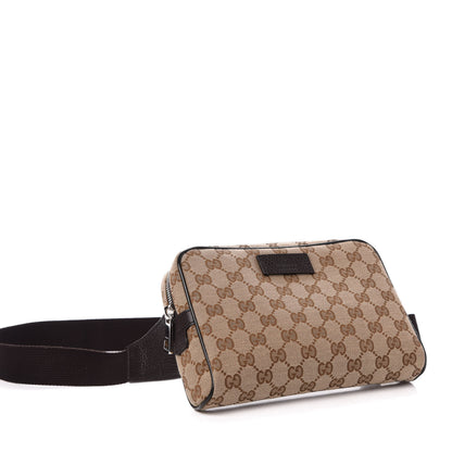 Gucci Monogram Belt Bag Dark Brown 4 of 10