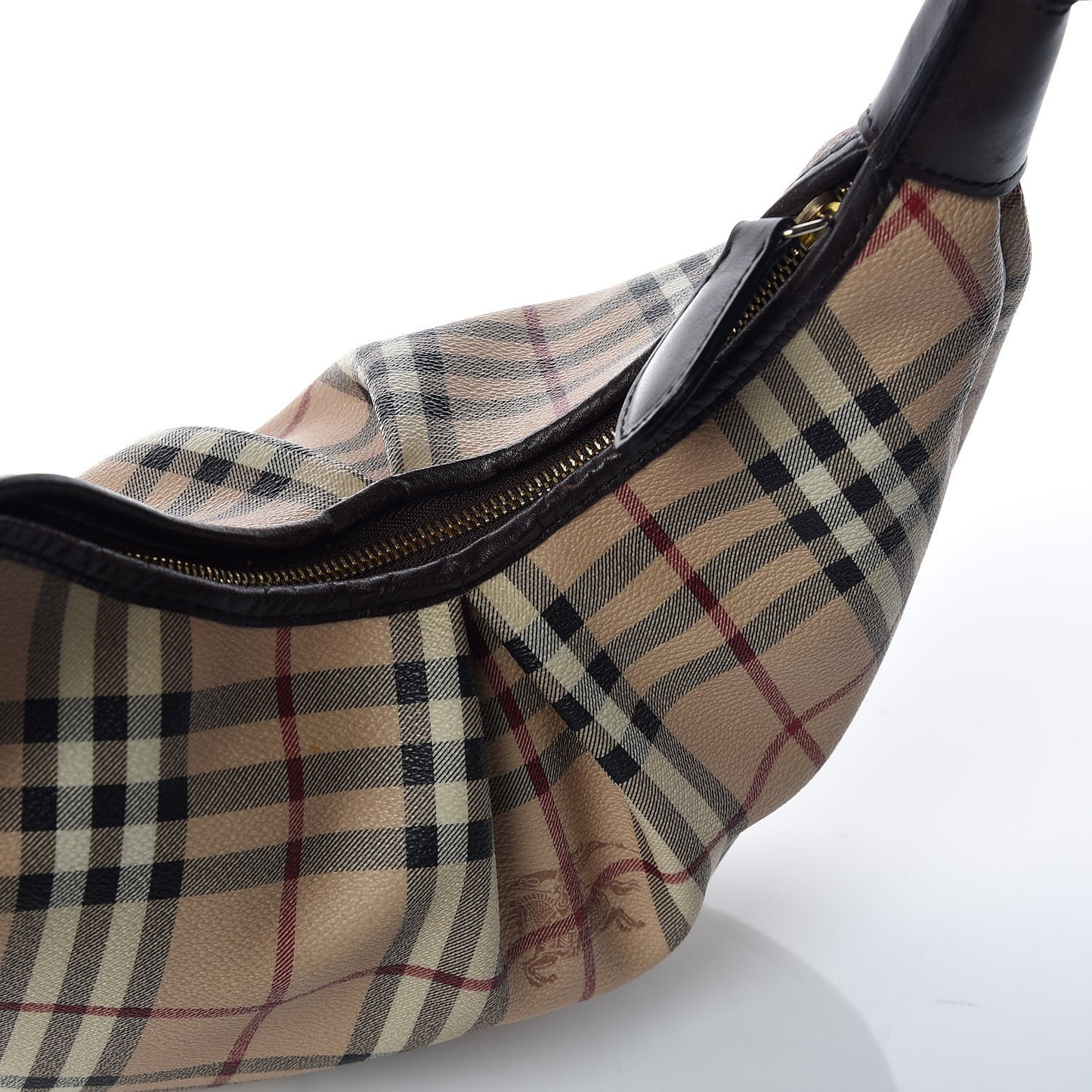 Haymarket Check Hobo Brown