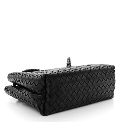 Bottega Veneta Nappa Intrecciato Medium Andiamo Shoulder Bag Black 4 of 9