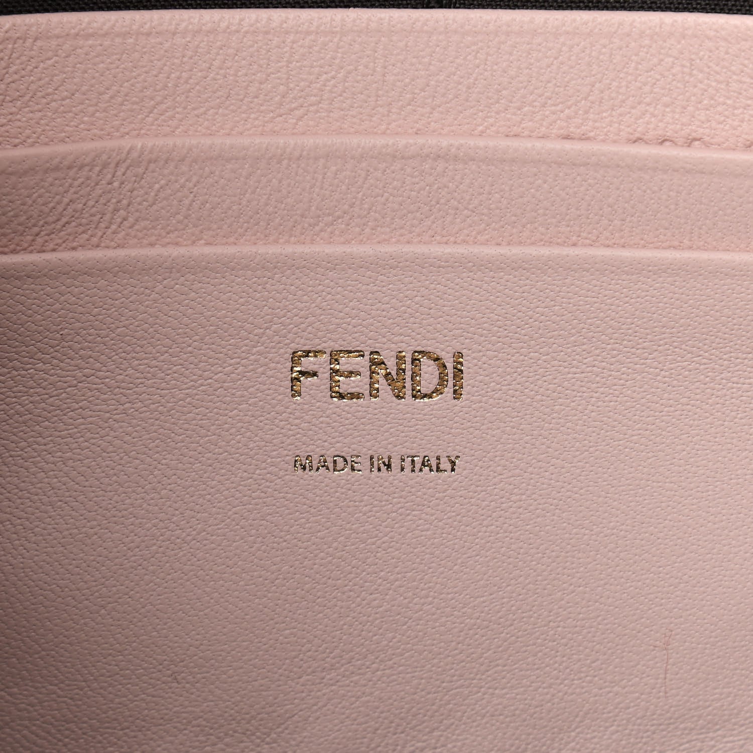 Fendi Nappa FF 1974 Embossed Mini Baguette Rosa Quarzo 6 of 9