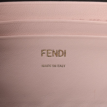 Fendi Nappa FF 1974 Embossed Mini Baguette Rosa Quarzo 6 of 9