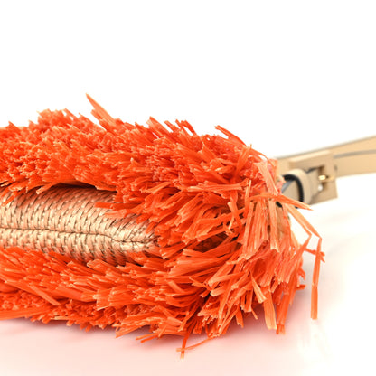 Fendi Raffia Effect Baby B Faded Orange 10 of 10