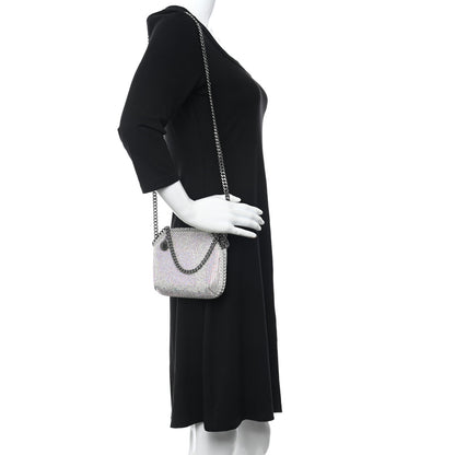 Stella McCartney Crystal Mini Allover Hotfix Shoulder Bag Iridescent 2 of 8