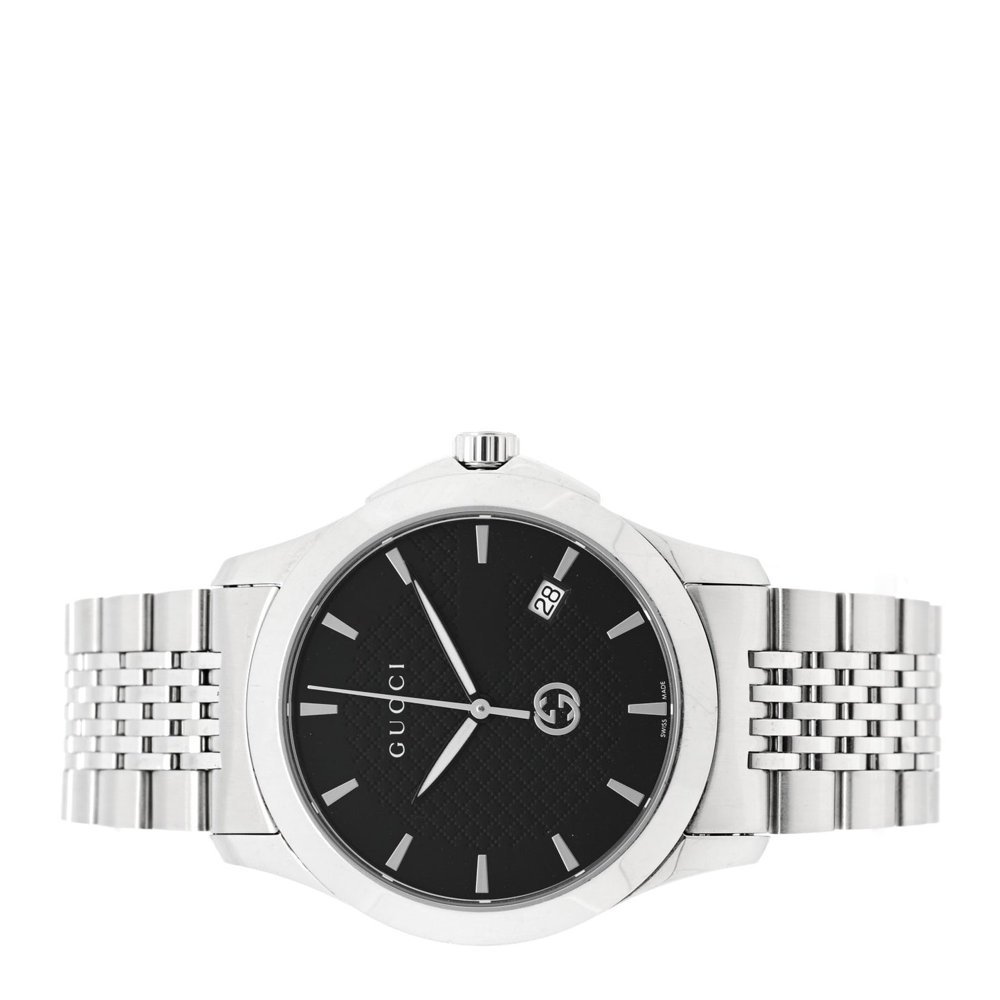 Stainless Steel 38mm G-Timeless Quartz Watch Black