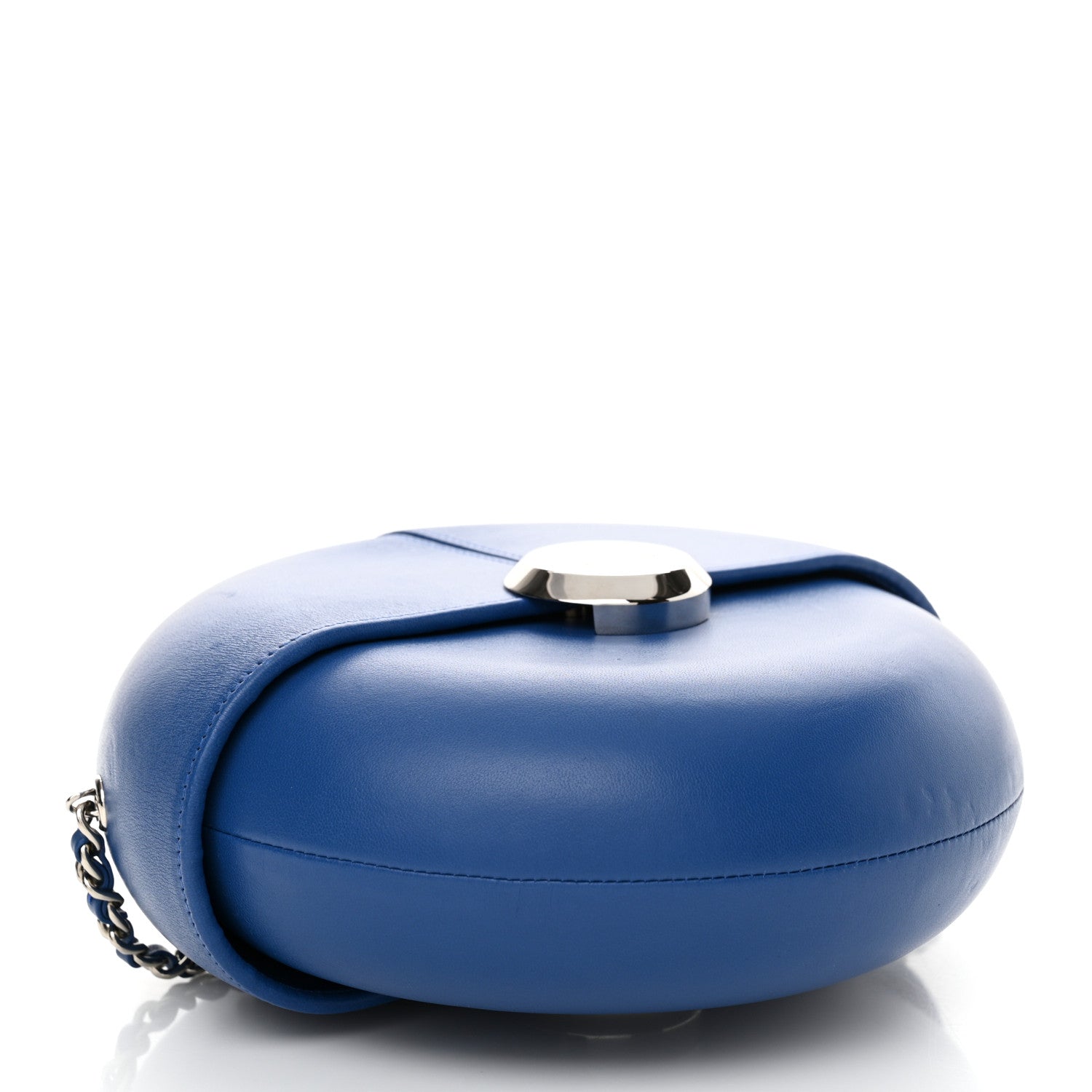 Chanel Lambskin Evening In the Air Bag Blue 4 of 12