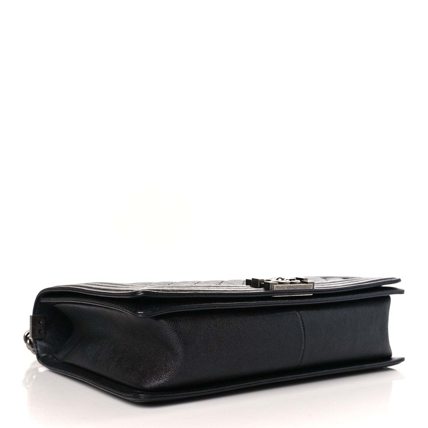 Chanel Calfskin Quilted Large Boy Flap Black 4 of 9