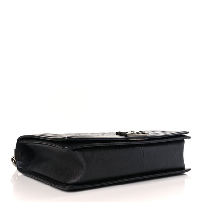 Chanel Calfskin Quilted Large Boy Flap Black 4 of 9