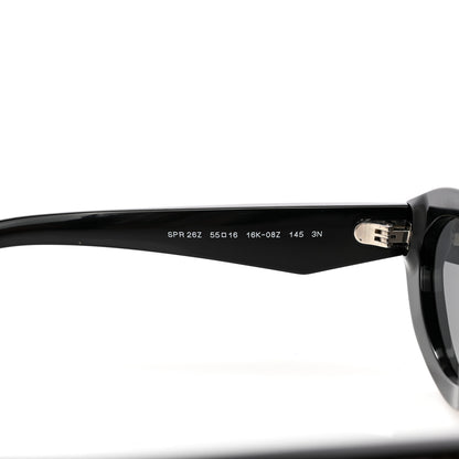 Prada Acetate Oval Sunglasses SPR 26Z Black 4 of 7