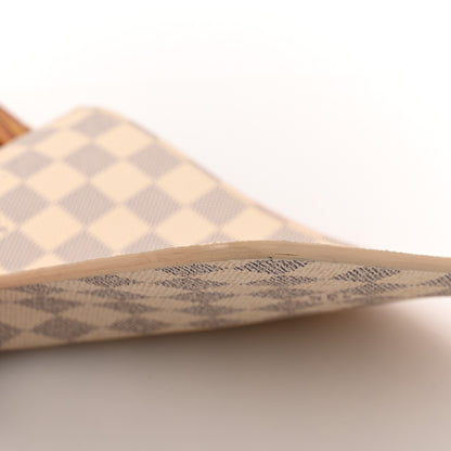 Louis Vuitton Damier Azur Neverfull MM GM Pochette Rose Ballerine 8 of 8