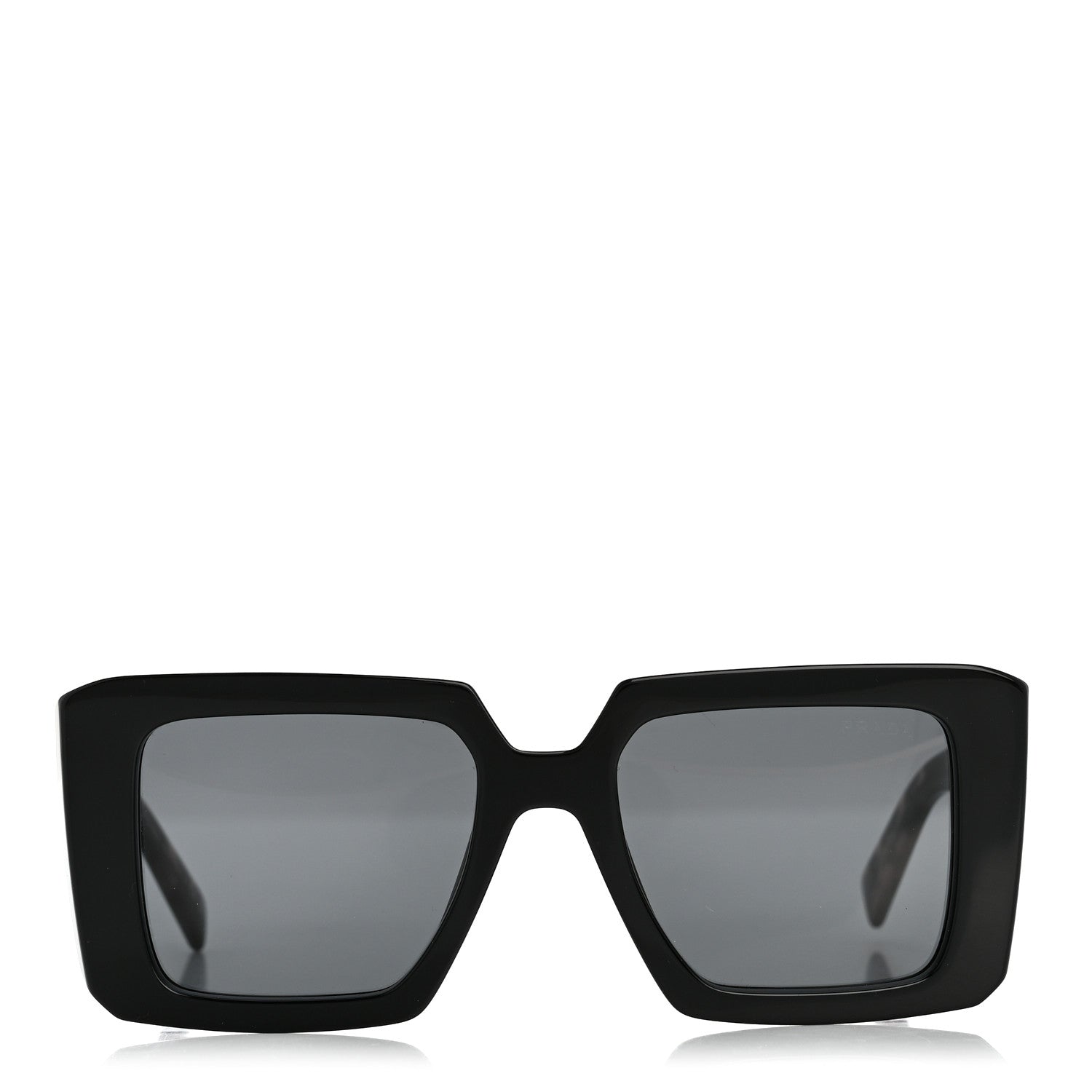 Prada Acetate Symbole Sunglasses SPR 23Y Slate Grey 2 of 9