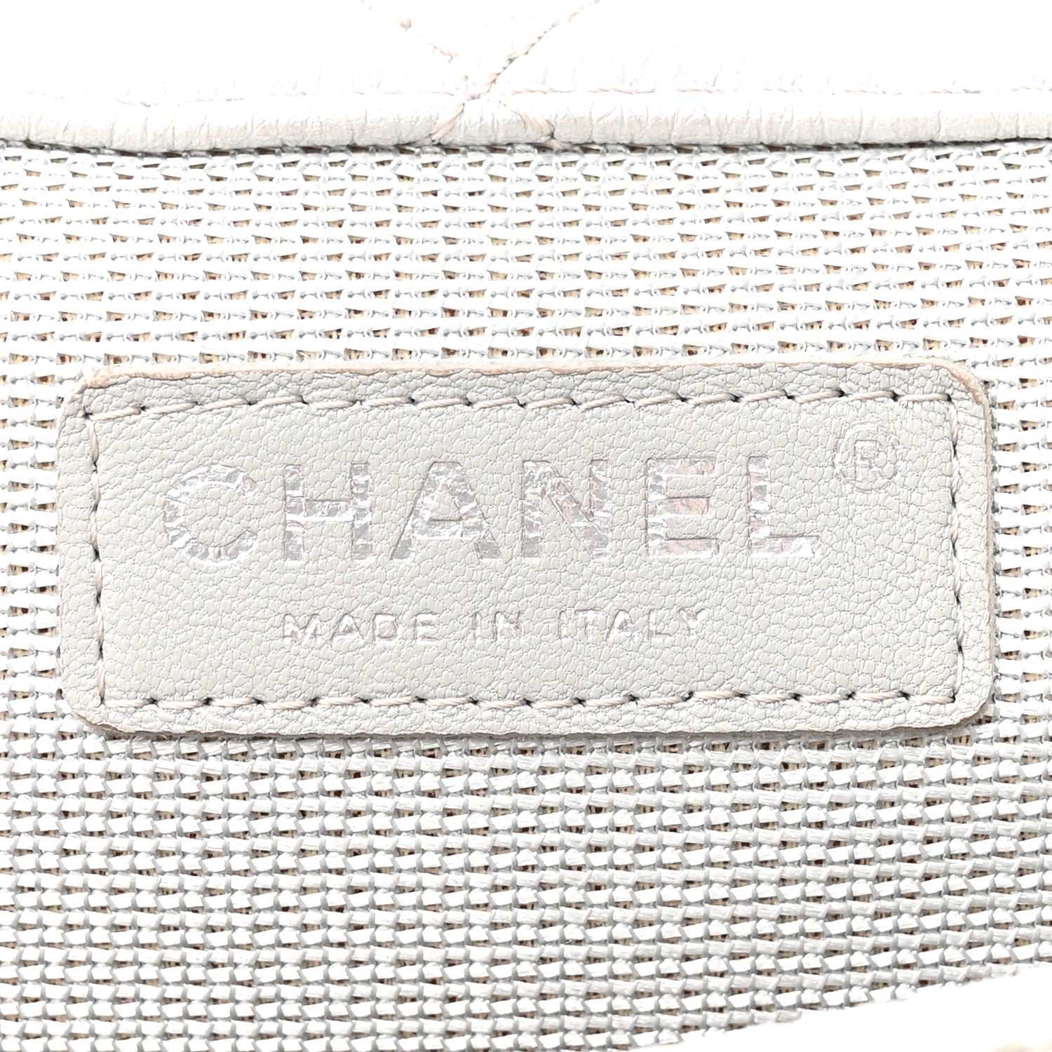 Chanel Metallic Calfskin Quilted XXL Travel Flap Bag Silver 7 of 14
