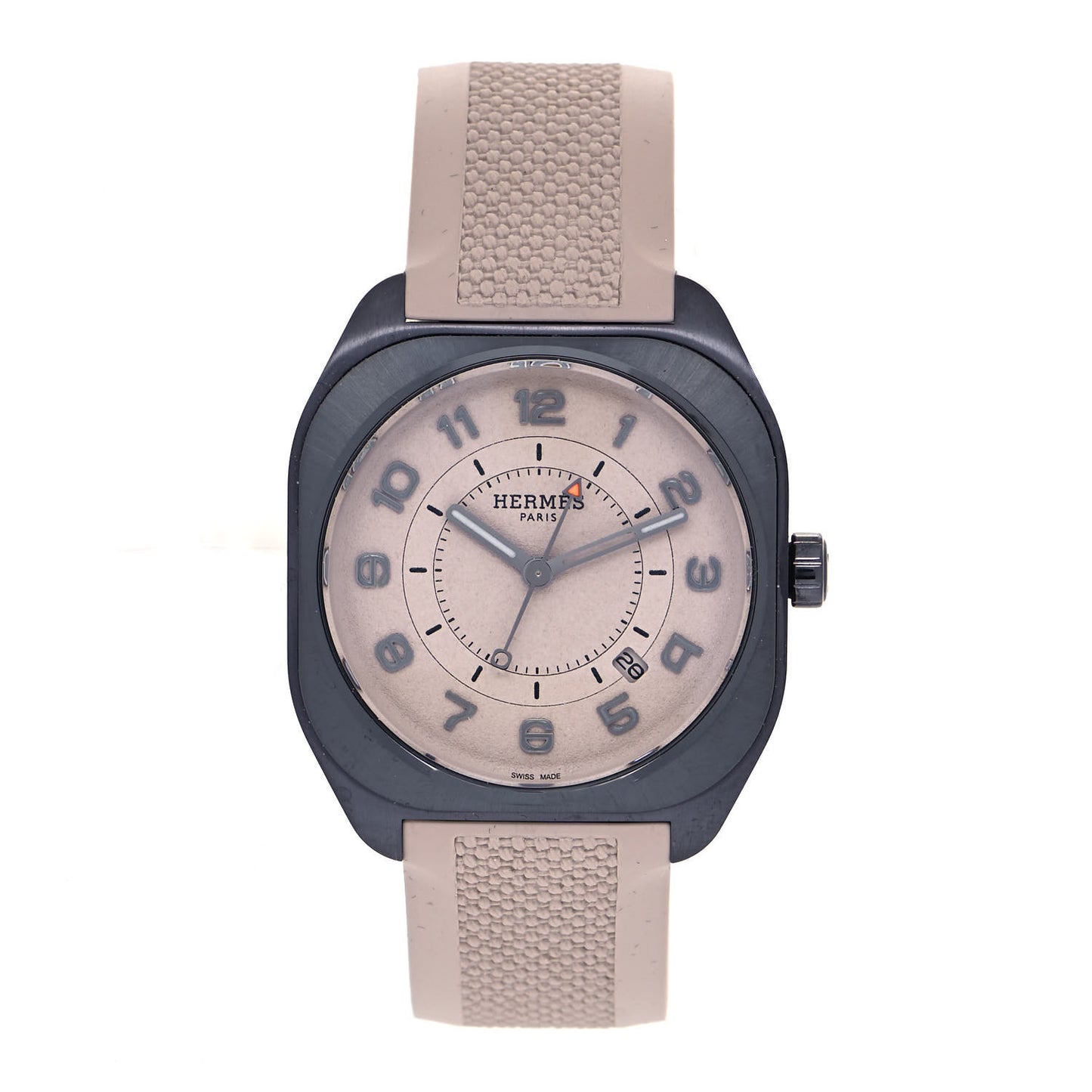 Titanium Rubber 39mm H08 Special Edition Automatic Watch Taupe