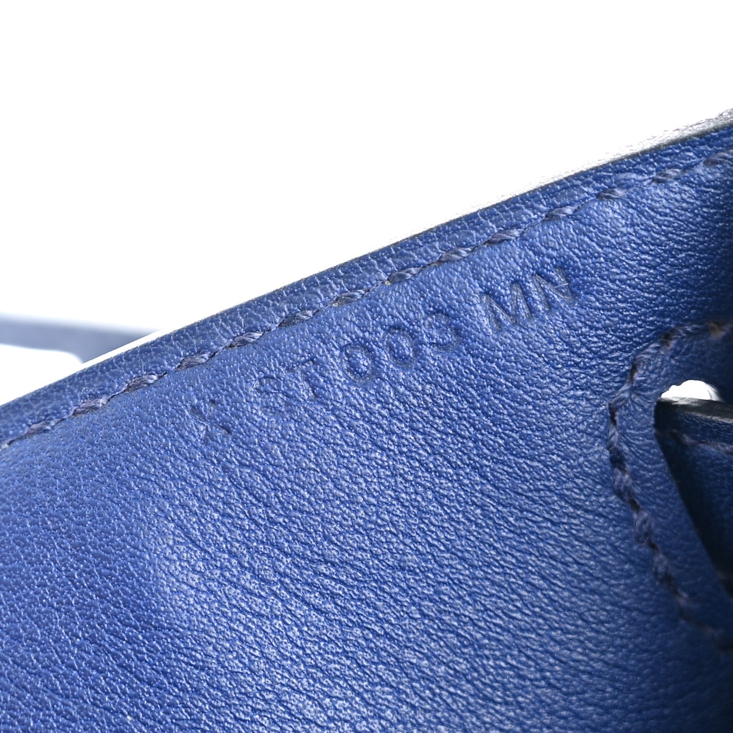 Swift Kelly Pochette Clutch Bleu Saphir