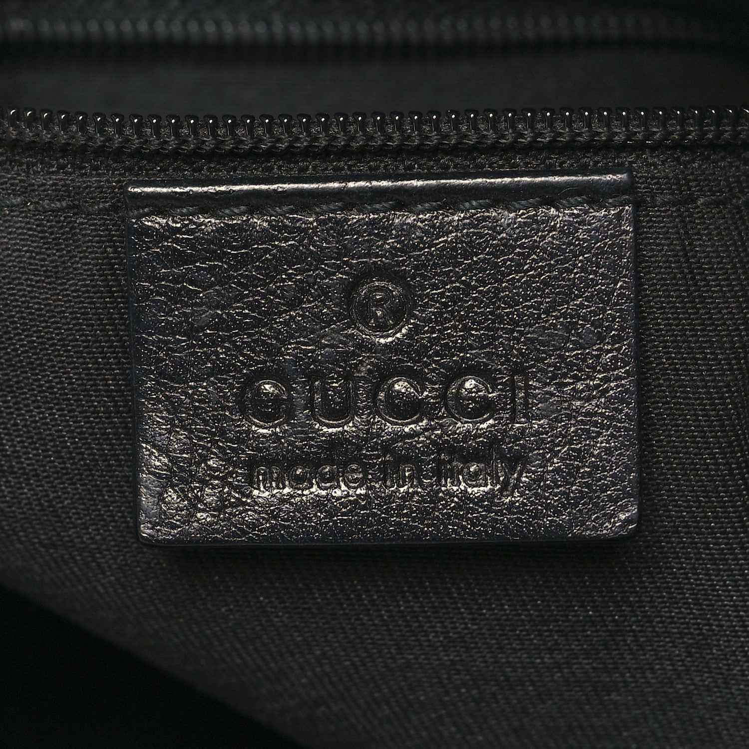 Gucci Monogram Large D Gold Ring Hobo Black 6 of 14