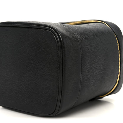 Chanel Caviar Vanity Cosmetic Case Black 11 of 11