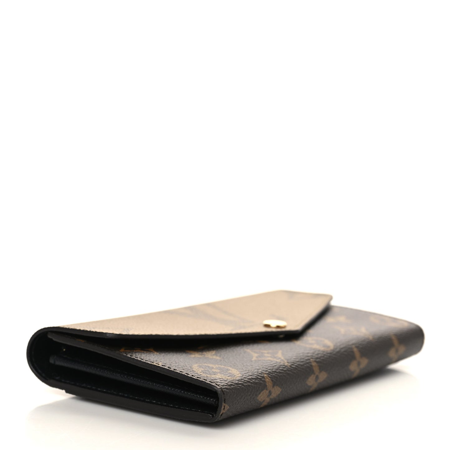 Reverse Monogram Giant Sarah Wallet