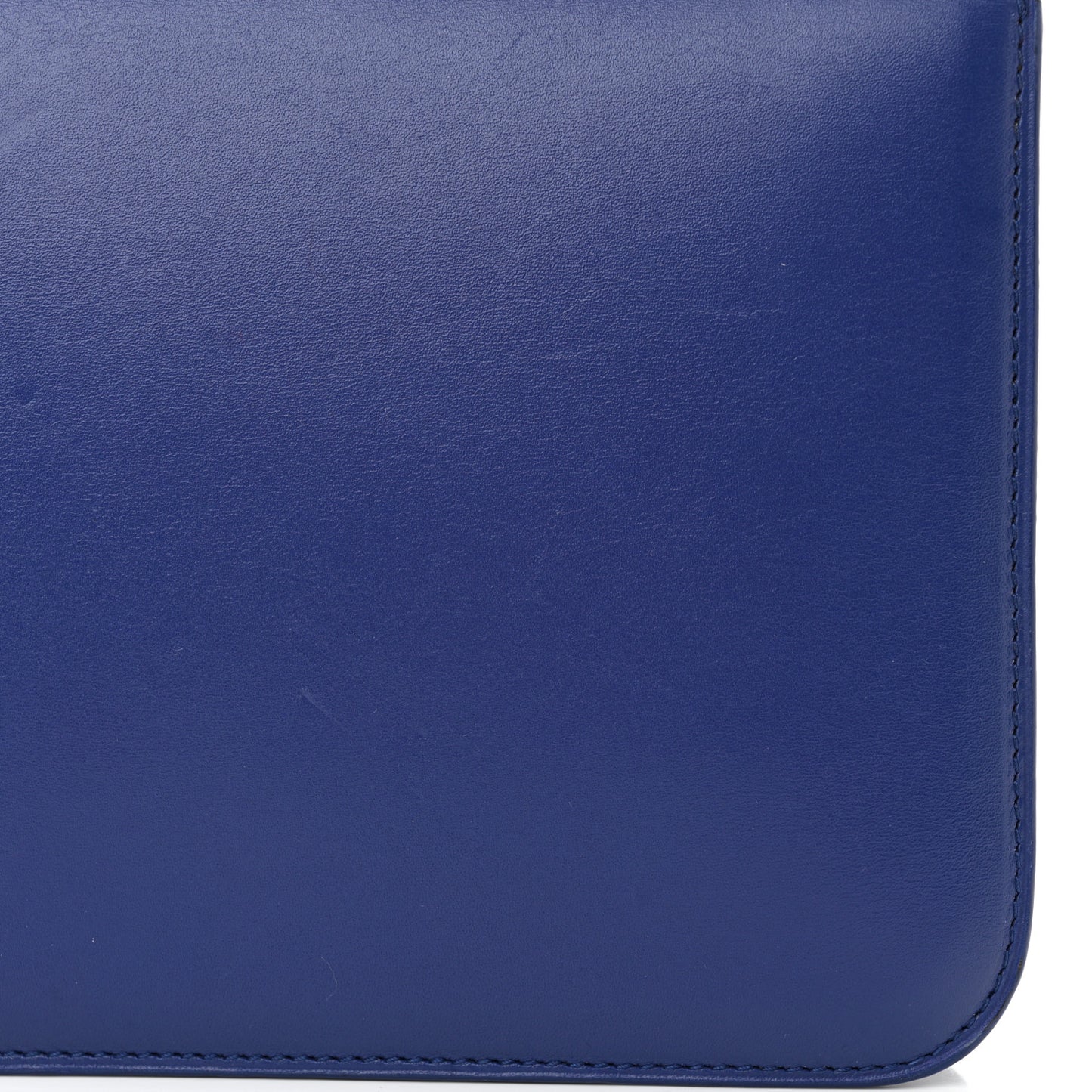 Smooth Calfskin Carre Satchel Royal Blue