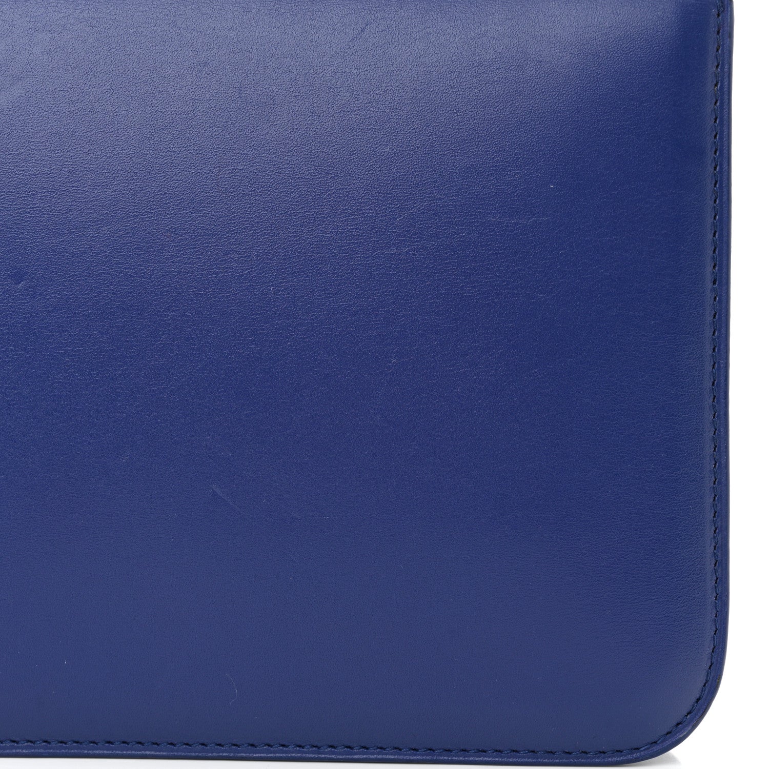 Saint Laurent Smooth Calfskin Carre Satchel Royal Blue 14 of 16