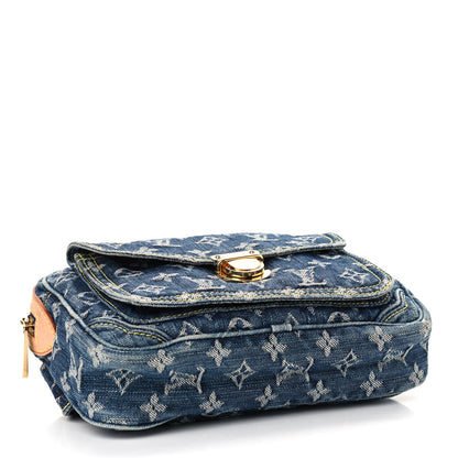Louis Vuitton Monogram Denim Bum Bag Blue 4 of 7