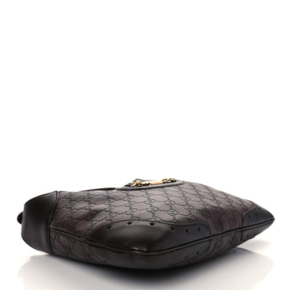 Gucci Guccissima Punch Hobo Dark Brown 3 of 9