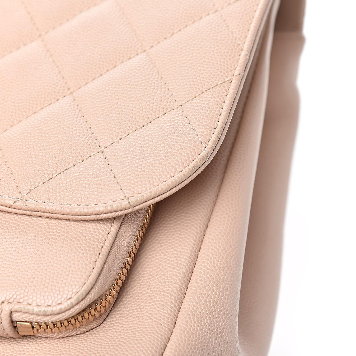 Chanel Caviar Quilted Large Business Affinity Flap Beige 13 of 17
