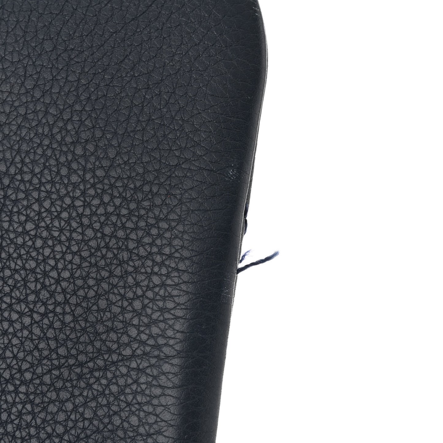 Calfskin Quilted Medium Frame In Chain Flap Navy