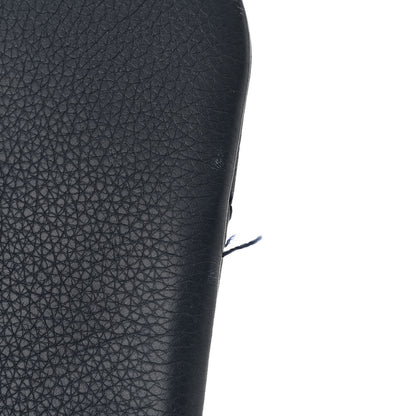 Chanel Calfskin Quilted Medium Frame In Chain Flap Navy 12 of 13