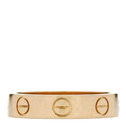 Cartier 18K Yellow Gold 3.5mm LOVE Wedding Band Ring 47 4 3 of 5