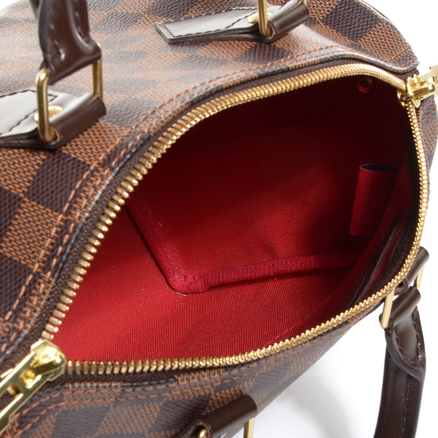 Damier Ebene Speedy Bandouliere 25