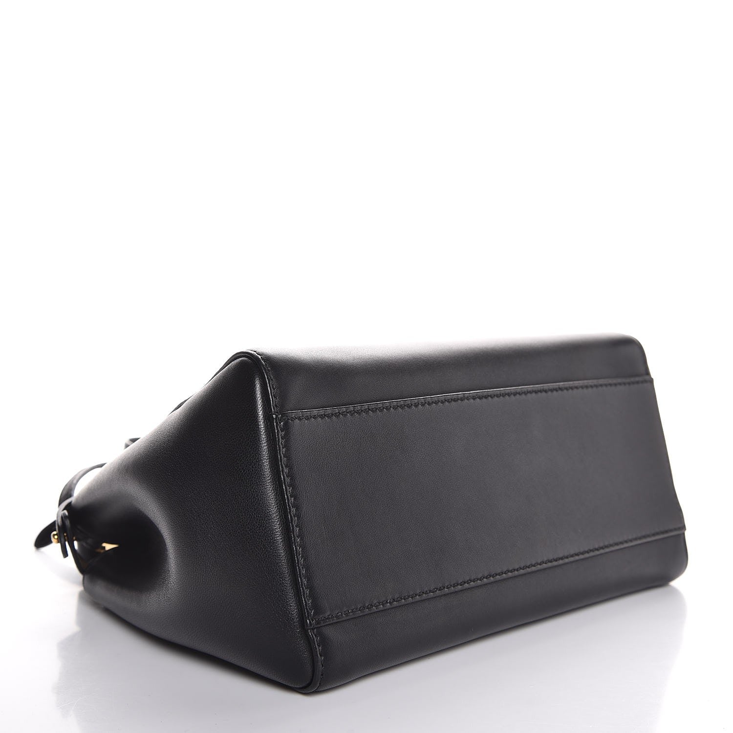 Fendi Nappa Mini Peekaboo Iconic Satchel Black 4 of 8