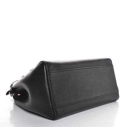 Fendi Nappa Mini Peekaboo Iconic Satchel Black 4 of 8