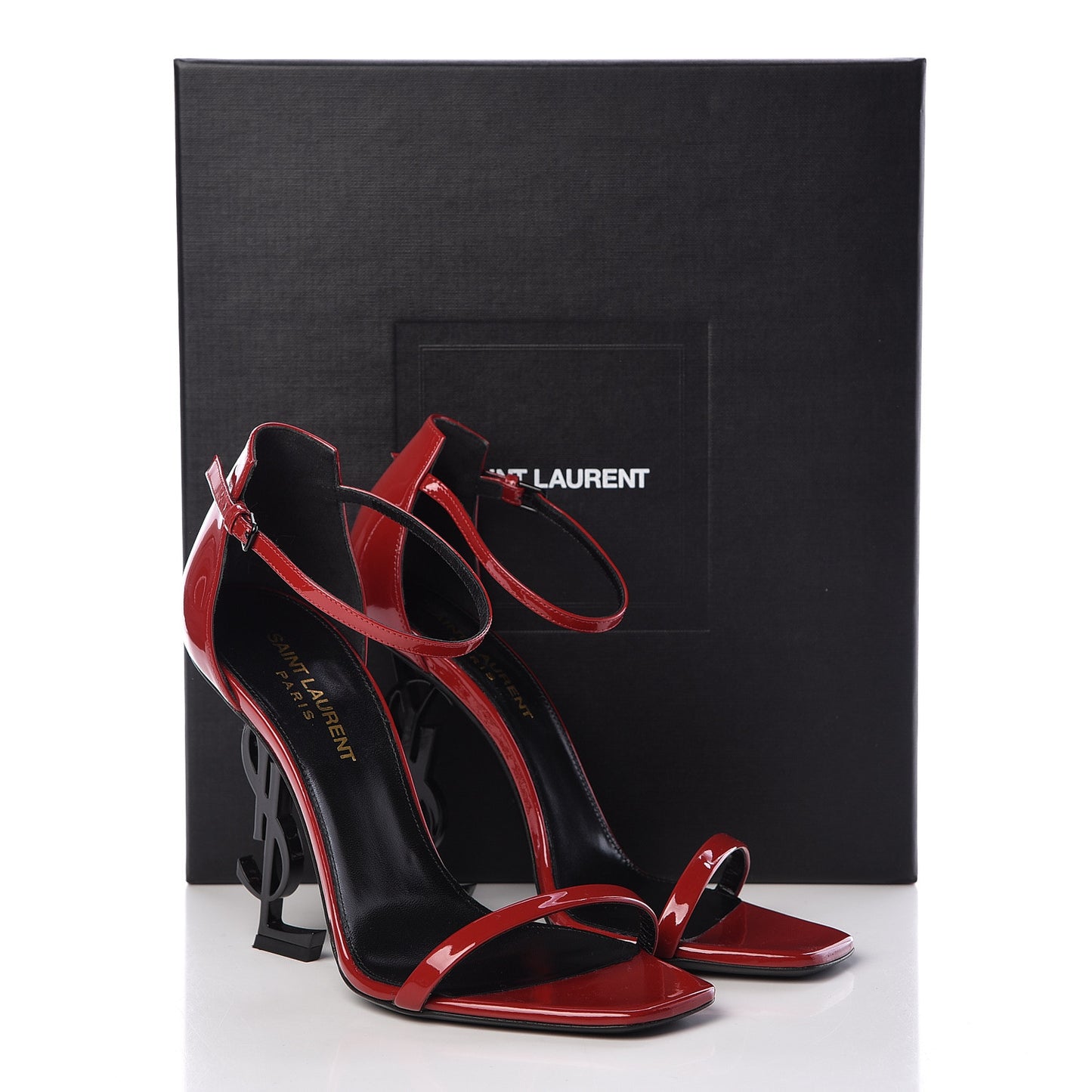 Patent Opyum Sandals 37 Red